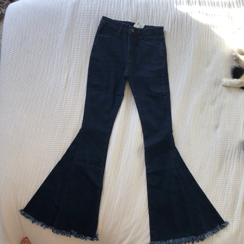 Blue Flare Jeans